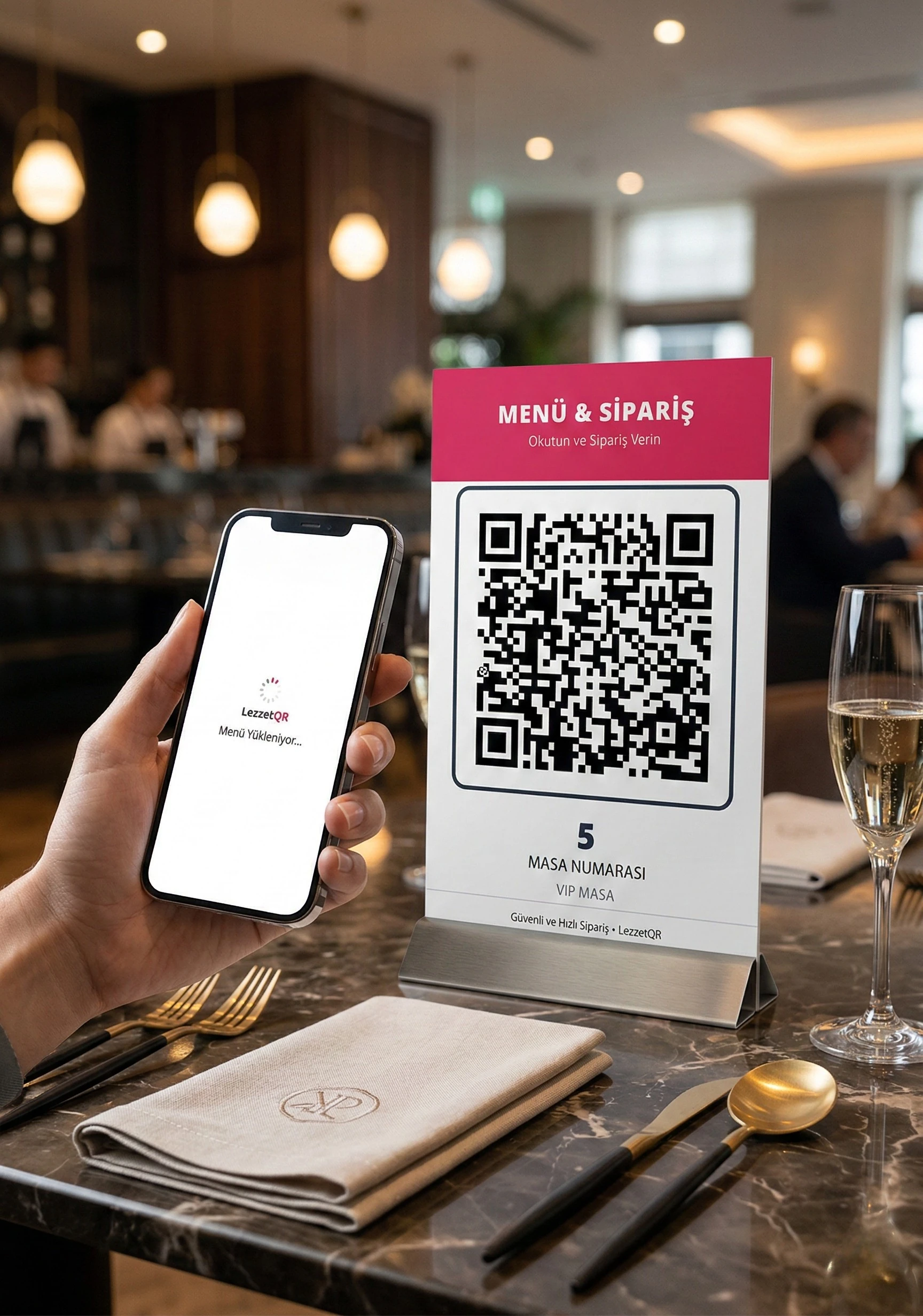 QR Menü & Dijital Sipariş